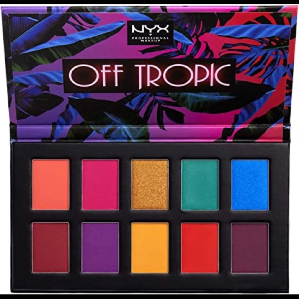 NYX Professional Makeup Off Tropic Shadow Palette in Hasta La Vista